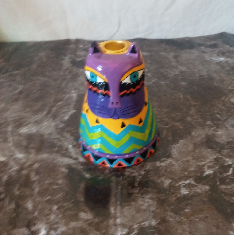Laurel Burch Candle Holder